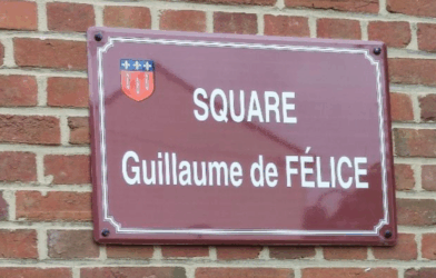 Inauguration du square Guillaume de Félice